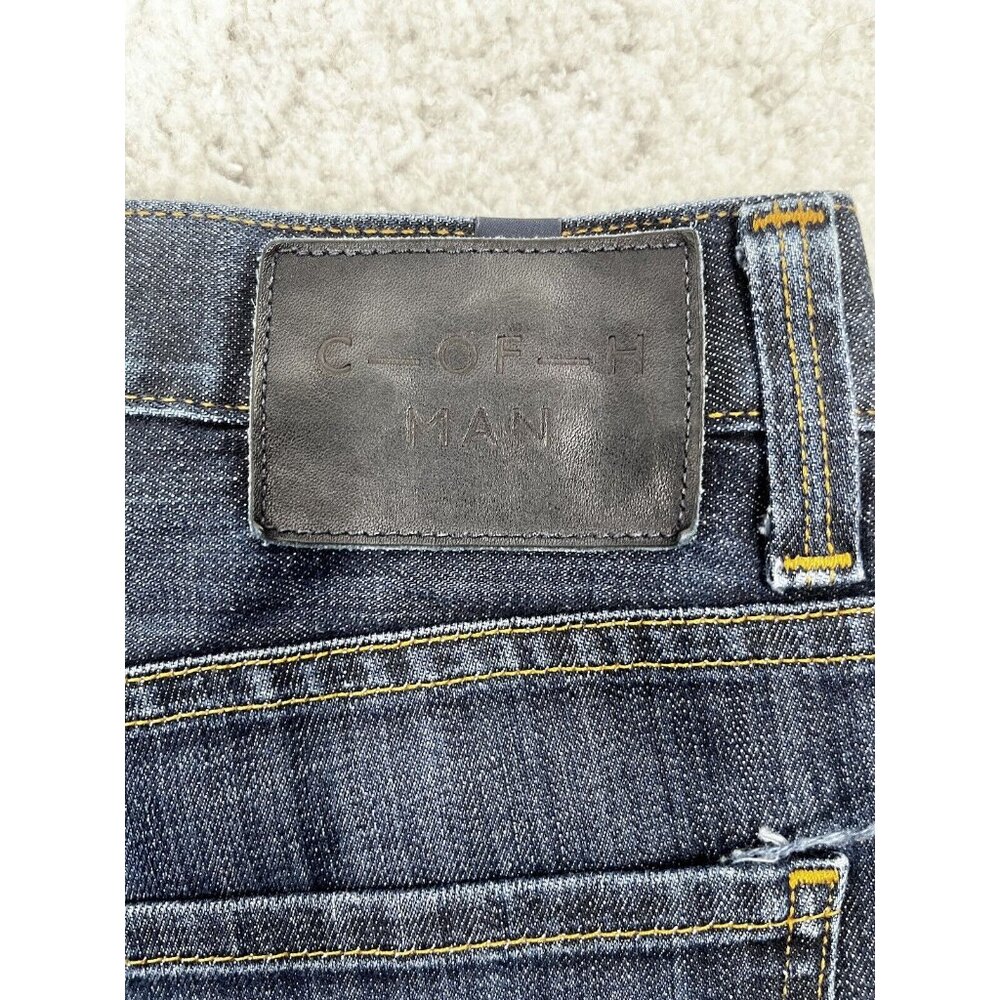 Citizens of Humanity Sid Jeans Mens 32x32 Dark Wash Straight Leg Stretch Denim - Picture 15 of 16